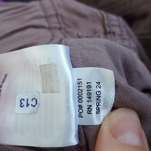 Topo Design Dirt Pants Classic - Women's Peppercorn Organic Cotton - Picture 6 of 6